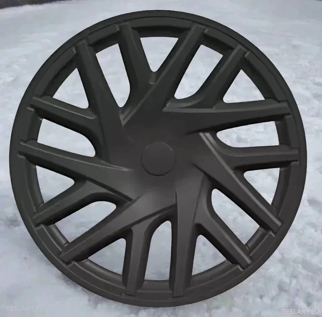 18" Tesla 3 Highland Full Rim Matte Black Wheel Cover - TESLARY Tesla Shop Accessories Europe Nederlands Ireland Deutschland Espana Alicante France Italia