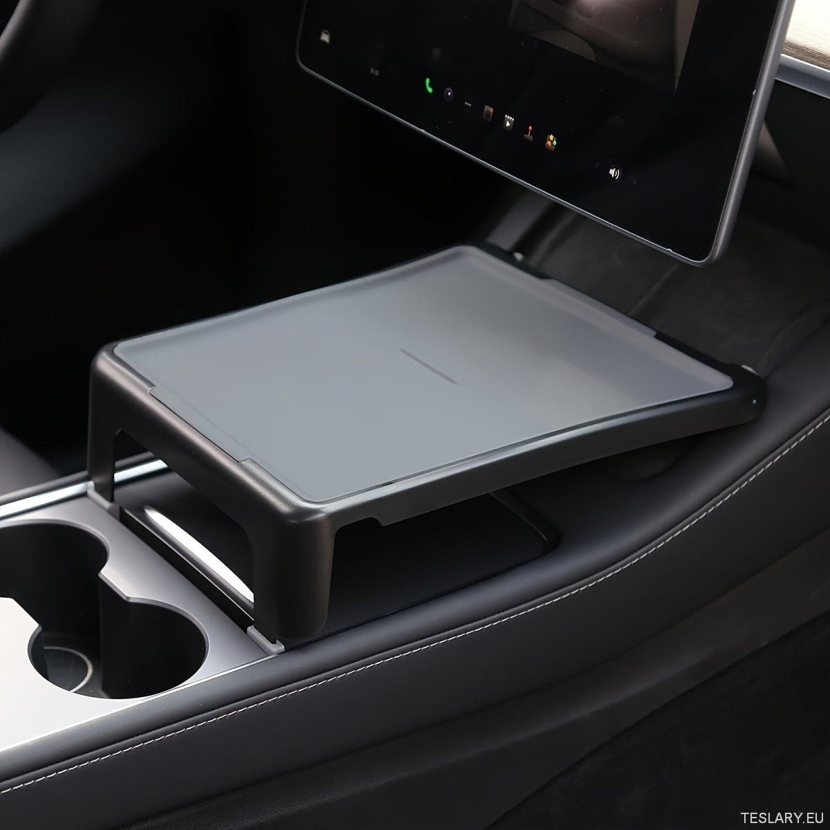 Center Console Tray for Tesla Model 3 / Y Black - TESLARY Tesla Shop Accessories Europe Nederlands Dublin Cork Ireland Deutschland Espana Alicante France Italia