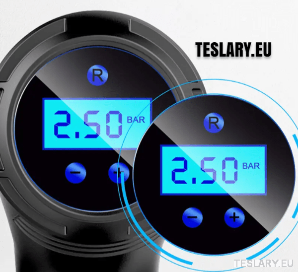 Cordless Battery Powered Tyre Compressor Gun Type for Tesla Model 3 Y S X - TESLARY Tesla Shop Accessories Europe Nederlands Dublin Cork Ireland Deutschland Espana Alicante France Italia