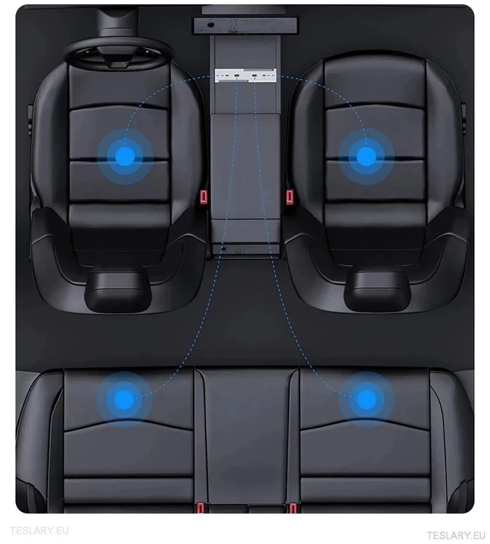 Tesla 3 Highland 4 - 1 USB Expansion Hub - TESLARY Tesla Shop Accessories Europe Nederlands Ireland Deutschland Espana Alicante France Italia