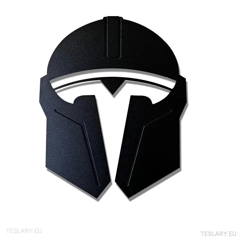 Tesla 3/Y Mandalorian Emblem Helmet Logo Design - TESLARY Tesla Shop Accessories Europe Nederlands Ireland Deutschland Espana Alicante France Italia