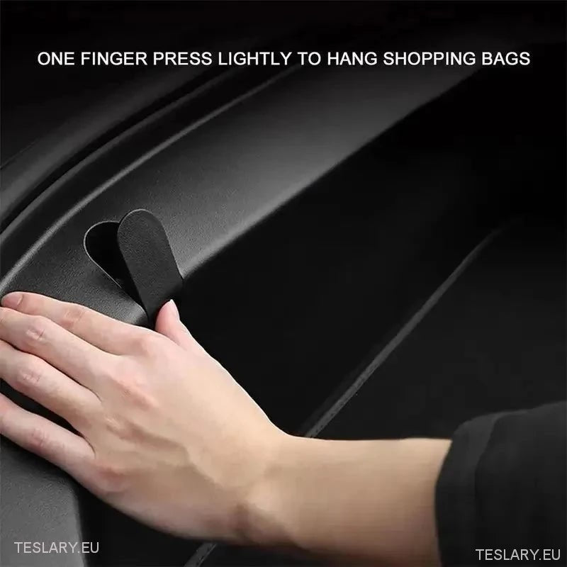 Tesla Model 3 Frunk Hooks - TESLARY Tesla Shop Accessories Europe Nederlands Ireland Deutschland Espana Alicante France Italia