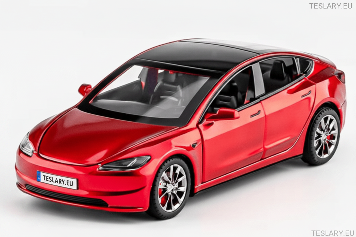 Tesla Model 3+ Highland 2024 1:32 Unofficial Version - TESLARY Tesla Shop Accessories Europe Nederlands Dublin Cork Ireland Deutschland Espana Alicante France Italia