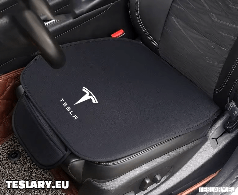 Tesla Model 3 / Y Fitted Proteective Seat Cushion Covers with Logo - TESLARY Tesla Shop Accessories Europe Nederlands Dublin Cork Ireland Deutschland Espana Alicante France Italia