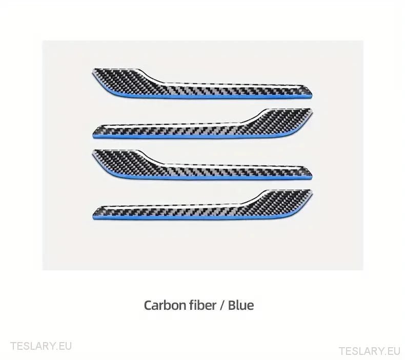 Tesla Model 3/Y Door Handle Cover Kit 3D Plastic & Vinyl Wrap in Many Colours - TESLARY Tesla Shop Accessories Europe Nederlands Ireland Deutschland Espana Alicante France Italia