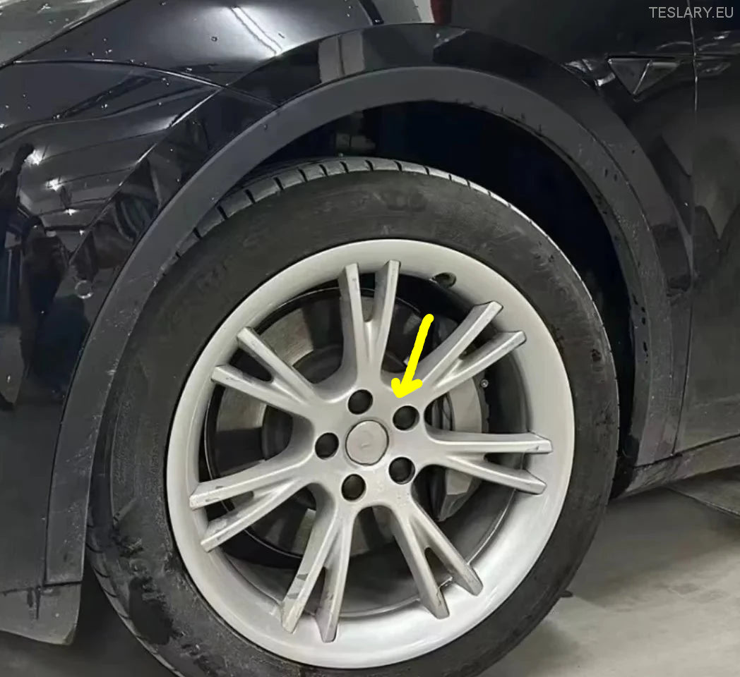 Alloy Wheel AntiTheft Lug Nuts Suitable for Tesla 3 Y S X Models