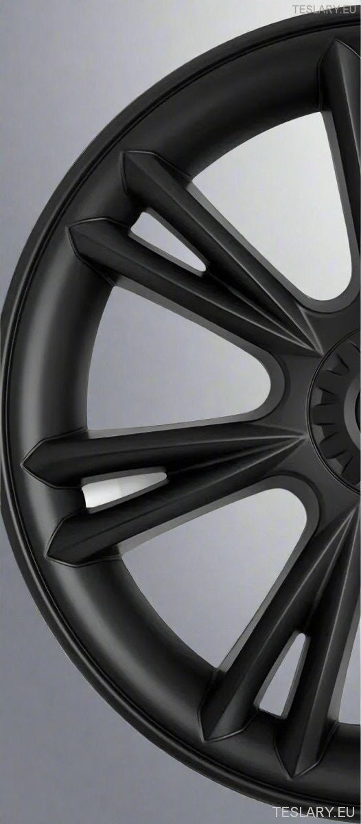 Tesla Model Y UNIQUE S14 19" Gemini Style - Matte Black - TESLARY Tesla Shop Accessories Europe Nederlands Dublin Cork Ireland Deutschland Espana Alicante France Italia