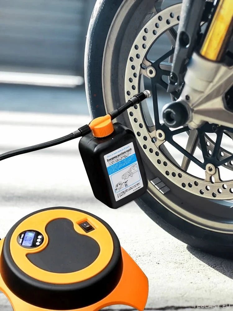 Universal 400ml Tire Sealant & Repair Liquid for EVs - TESLARY Tesla Shop Accessories Europe Nederlands Ireland Deutschland Espana Alicante France Italia