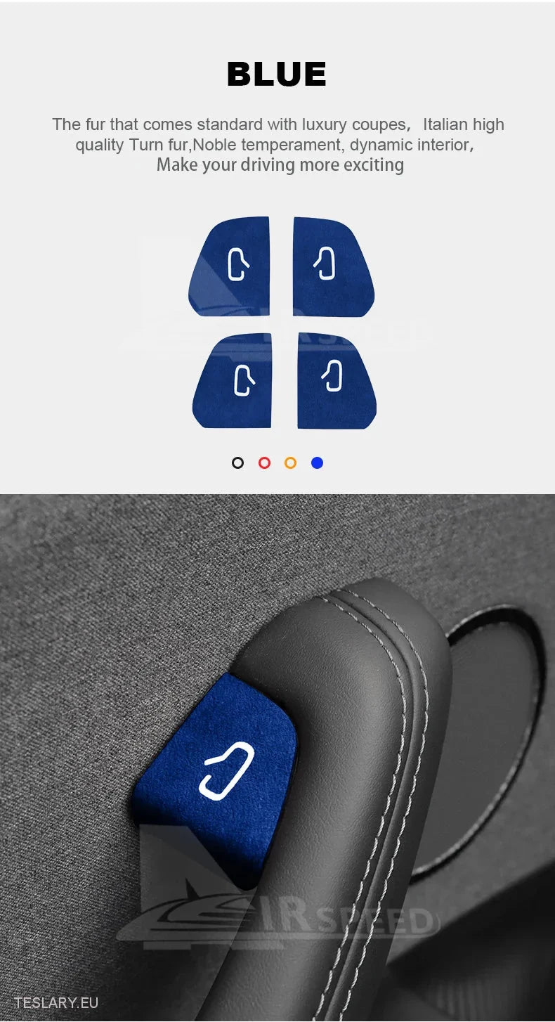 Accessoires Luxueux pour Tesla, Améliorez votre Expérience