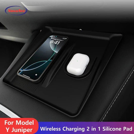 Accessori Tesla Premium: Caricabatterie Wireless Innovativo