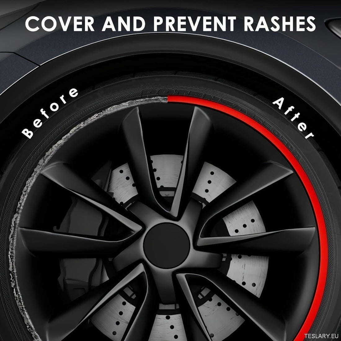 Accessori Tesla: Proteggi Cerchi con 8M Proteggirene