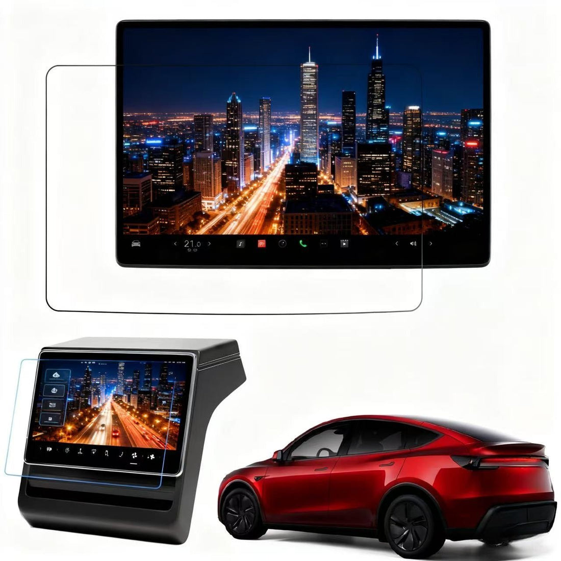 Bescherming Tesla Scherm: Model Y en Model 3 Screen Protector