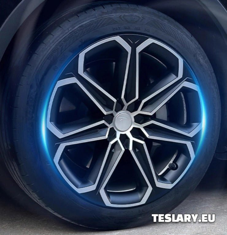 Capacetes de Roda TESLA MODEL Y 19" para Estilo e Performance