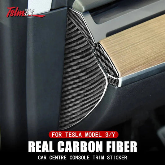 Capas de Painel em Fibra de Carbono Para Tesla: Estilo e Qualidade