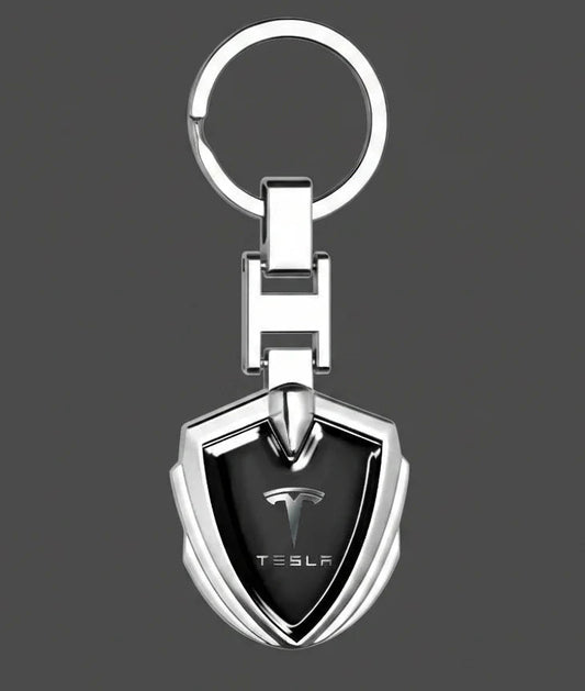 Chaveiro 3D em Metal Tesla: Estilo e Durabilidade Excepcionais