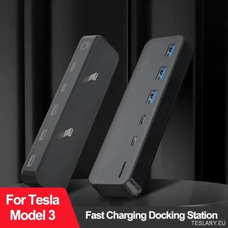 Docking Station für Tesla Model 3 und Y: Maximale Funktionalität