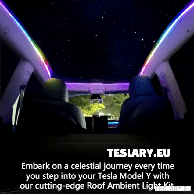 Ambientes LED para Tesla: personalizados en Souhait