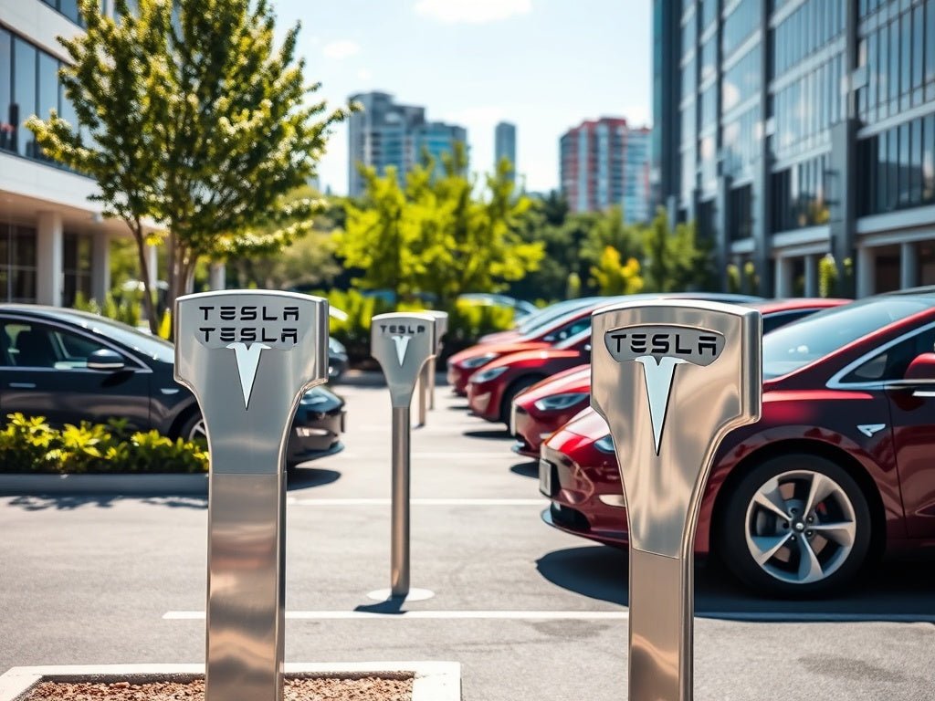 Moderne Parkplatzschilder für Elektrofahrzeuge – Stilvoll, Robust und Funktional ⚡️🚗