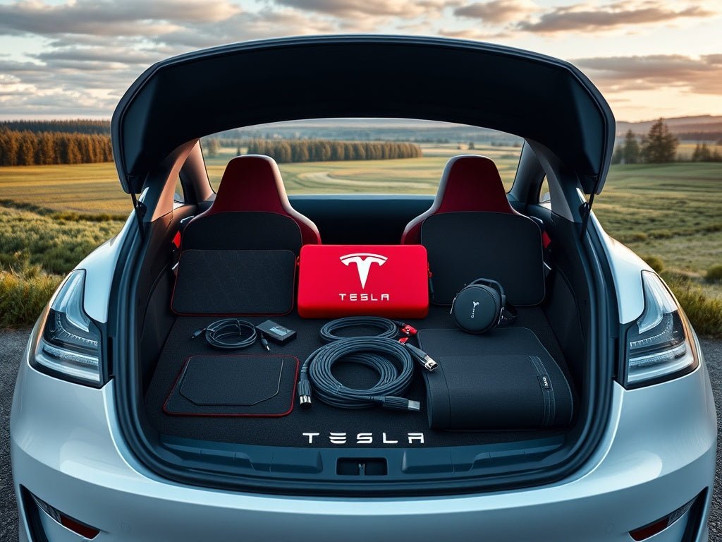 Täydellinen Teslan lisävarustepaketti – Tehosta Model Y ja Model 3 -autosi toimivuutta ja tyyliä