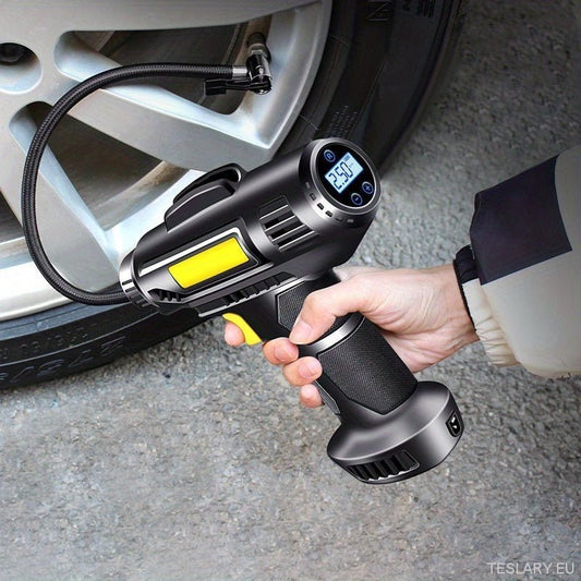 Tesla Accessoires: Cordless Tyre Inflator voor Optimale Rit