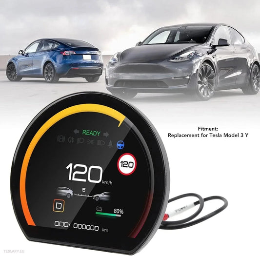 Tesla Dash Instrument Panel: Upgrade Rijervaring Model 3 Y