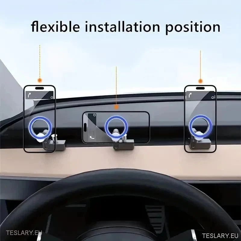 Upgrade Tesla Experience with Premium Phone Holder Accessory