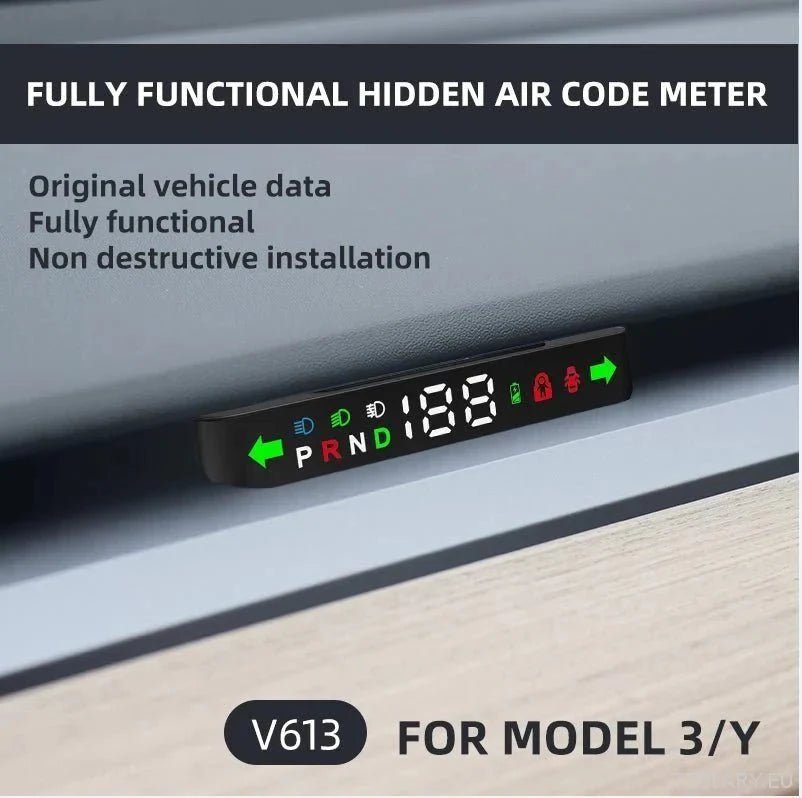 Tesla Zubehör: Ultimativer Mini Digital Dash Cluster 2023