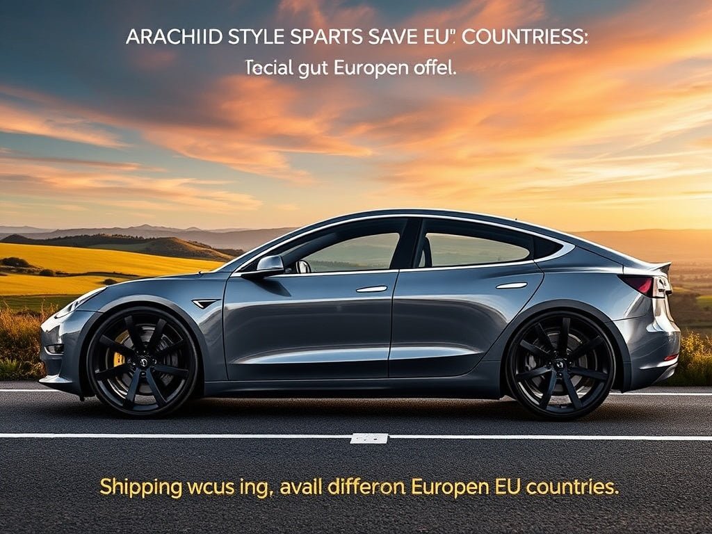 Transformați-vă Tesla Model 3 într-o mașină de elită cu aceste capace de roți elegante și aerodinamice