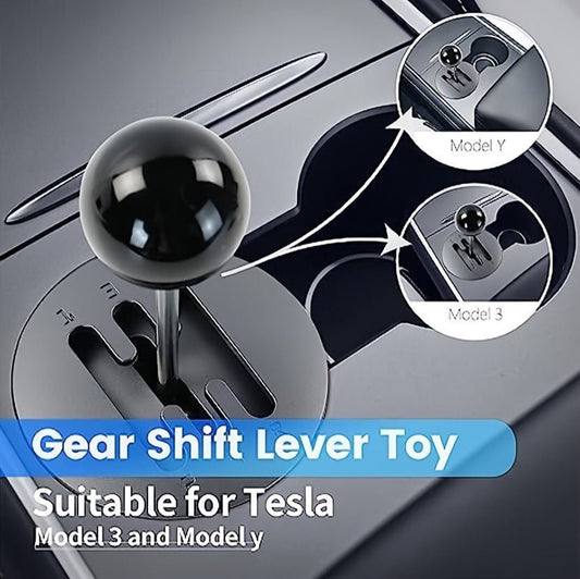 Transforme Seu Tesla com Shift Knob Elegante