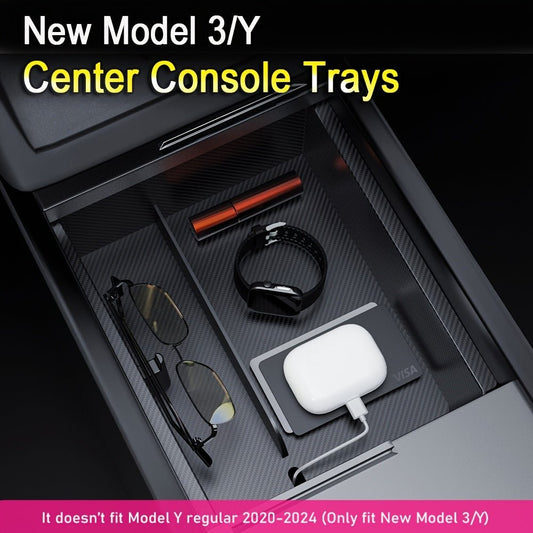 Ultimate Carbon Fiber Organizer for Tesla Model Y & 3