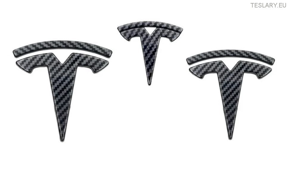 Upgrade Tesla Model 3 Aesthetic With Custom Logos Kit