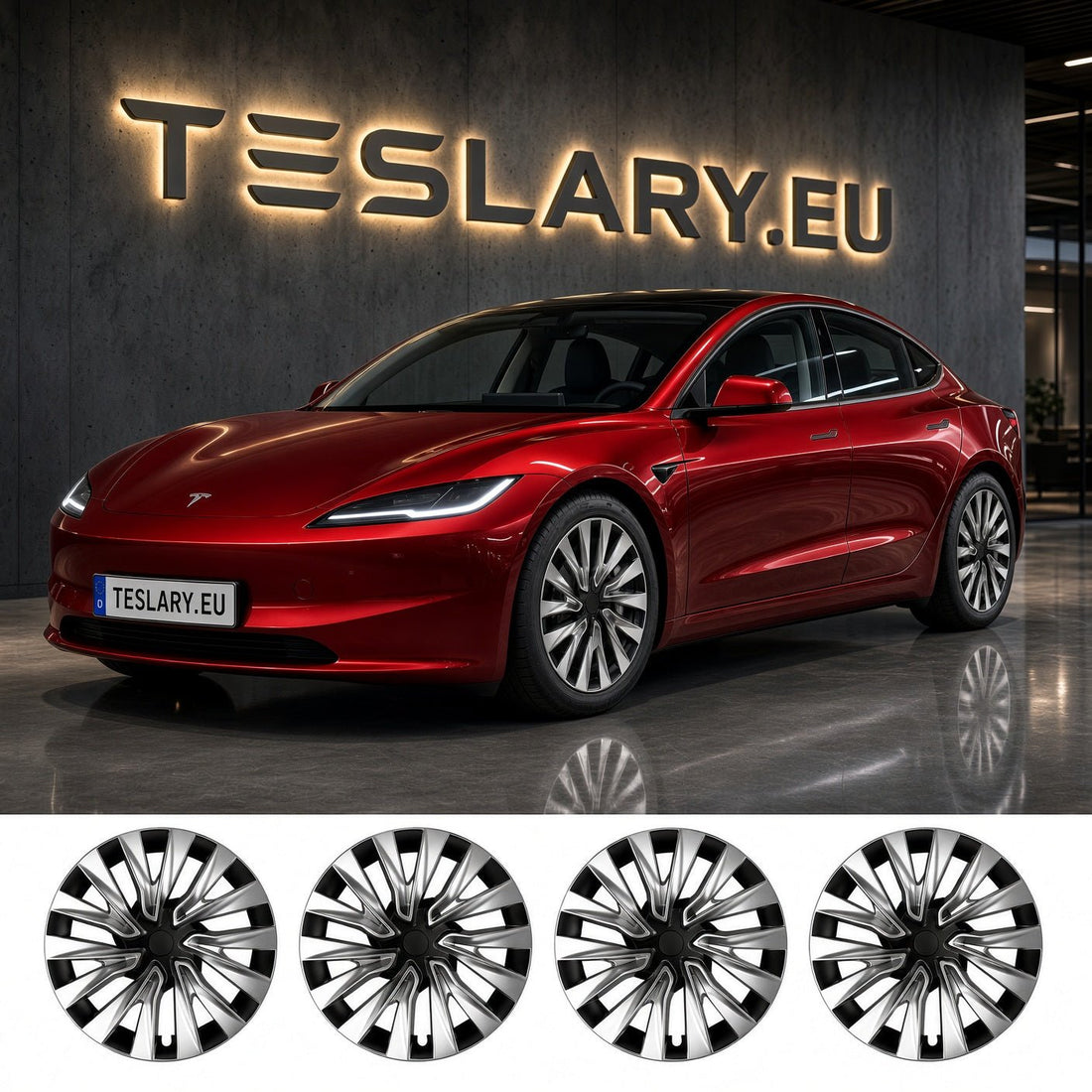 Waarom de 18" Tesla 3+ Highland Wieldeksels Ideaal zijn