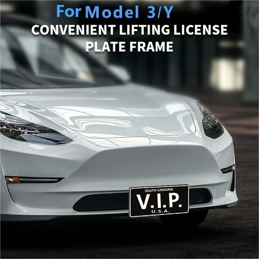 Zubehör für Tesla Model Y: Lizenzplakettenhalter entdecken