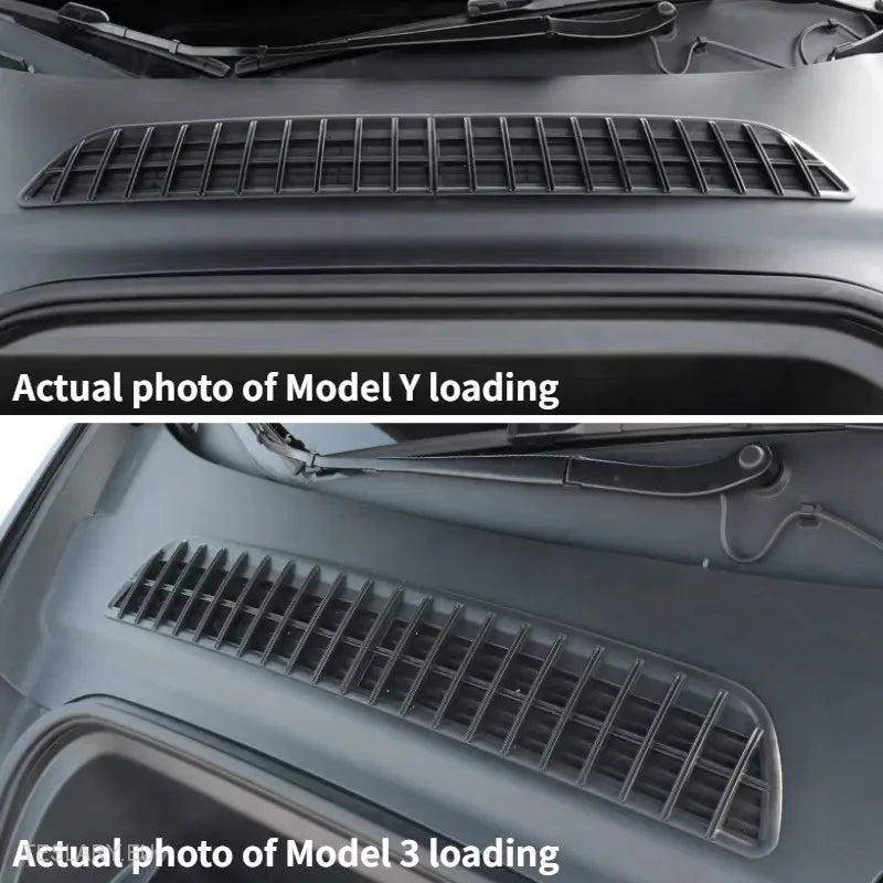 Tesla Model Y Inlet Tesla Model 3 / Y Front Air Inlet Protective Cover - TESLARY TESLARY.IE ...