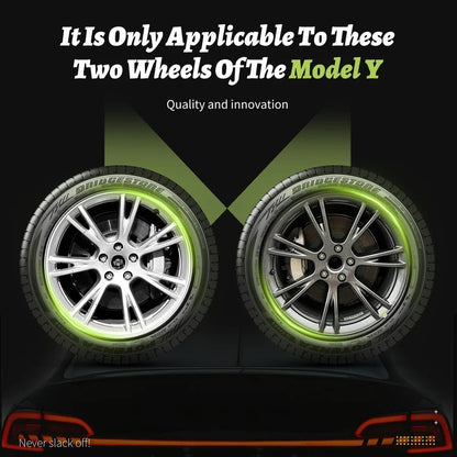 19" Silver & Black Wheel Covers for Model Y 2021 - 2025 - TESLARY Buy Tesla Shop Accessories Europe Nederlands Dublin Cork Ireland Deutschland Espana Iceland Finland France Italia