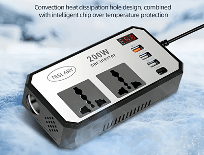 Tesla V2L Solution for Camping and more from Teslary.eu Europes Tesla Accessories Shop