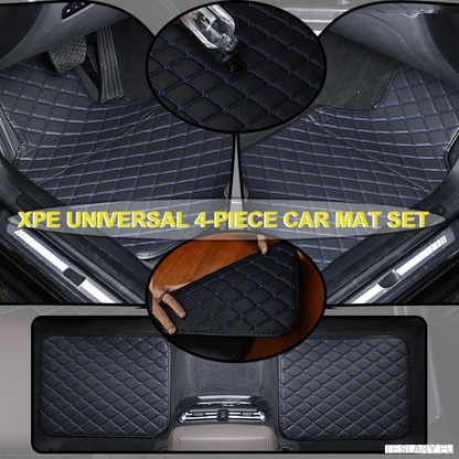 4pcs Set XPE Car Floor Mats, Three Layer, High - end Quality, Universal, for Tesla Model Y 2020 - 2025, Right - hand Drive - TESLARY Tesla Shop Accessories Europe Nederlands Dublin Cork Ireland Deutschland Espana Alicante France Italia