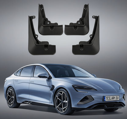BYD SEAL EV ACCESSORIES FROM IRELAND AND EUROPES TESLARY.EU - MUDGUARDS - MUDFLAPS - MUD FLAPS -FENDER GUARDS - MUD GUARDS