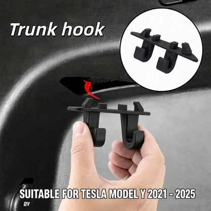 Trunk Charging Port Storage Hooks for Tesla Model Y 2021 - 2025