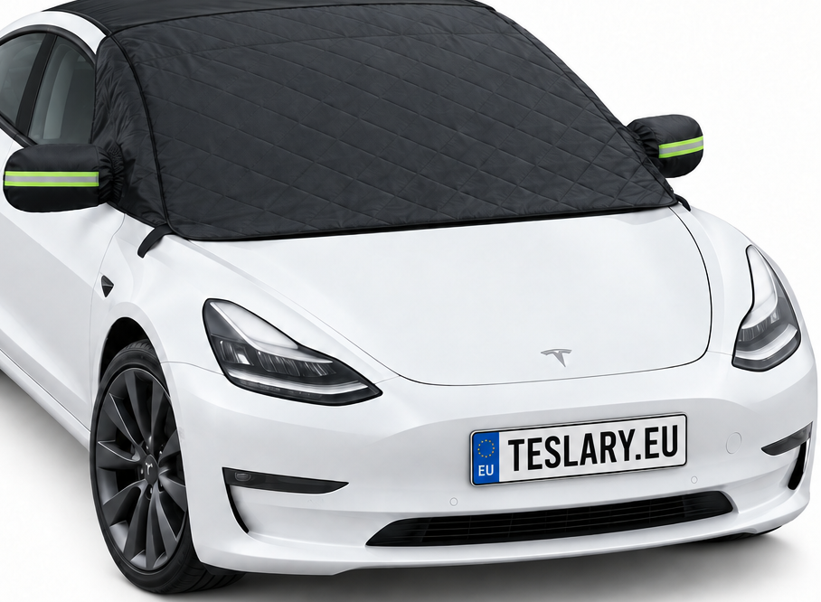 Windshield Snow & Weather Cover for your Tesla Model 3 or Tesla Model Y also Suitable for BYD , MG4 and VW ID4