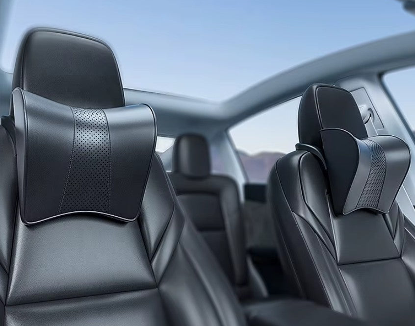 Premium Headrest Pillow with Support for Neck for Tesla Model 3 , Y , Highland & Juniper