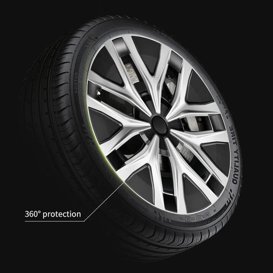 Teslary Model Y 2021-2025 19 inch Arachnid Web Wheel Covers Full Rim Covers - New Style