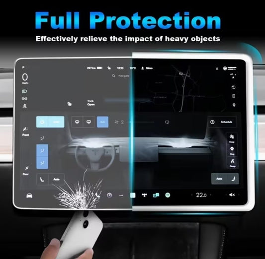 Tesla 3/y Central Screen Siliconenrand beschermer