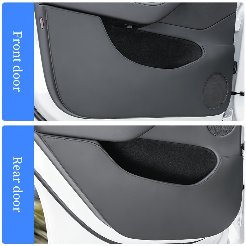 Tesla Model 3 Highland - Tesla Model Y Juniper Front Rear Door Kick Protection Buy From Europes Tesla Accessories Online Store with Delivery Across Europe with Fedex TESLARY.EU