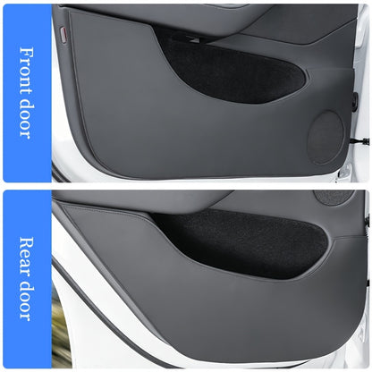 Tesla Model 3 Highland - Tesla Model Y Juniper Front Rear Door Kick Protection Buy From Europes Tesla Accessories Online Store with Delivery Across Europe with Fedex TESLARY.EU