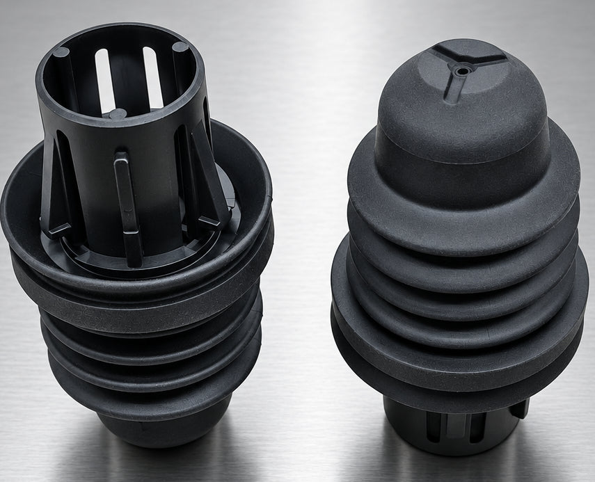 Tesla Model 3 Trunk Buffer Stop Blocks  Left  Right Spring Shock Absorbing Trunk Lid Rubber Bumpers OEM PART NUMBER 110876700B Buy from Ireland and Europes Teslary.eu
