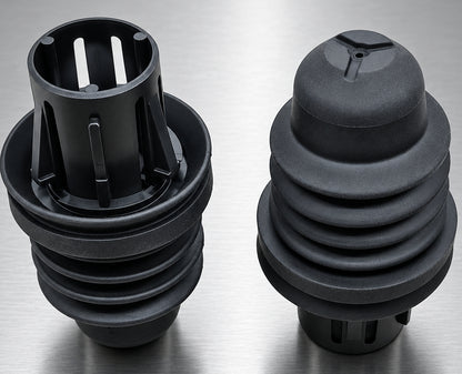 Tesla Model 3 Trunk Buffer Stop Blocks  Left  Right Spring Shock Absorbing Trunk Lid Rubber Bumpers OEM PART NUMBER 110876700B Buy from Ireland and Europes Teslary.eu