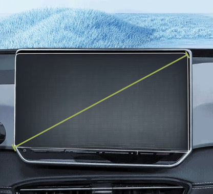 Tempered Glass Film for VW ID.4, 12-Inch Navigation Screen Protective Film 9H Hardness Scratch-Resistant