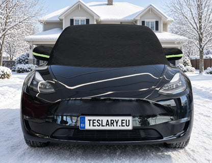 Windshield Snow & Weather Cover for your Tesla Model 3 or Tesla Model Y also Suitable for BYD , MG4 and VW ID4