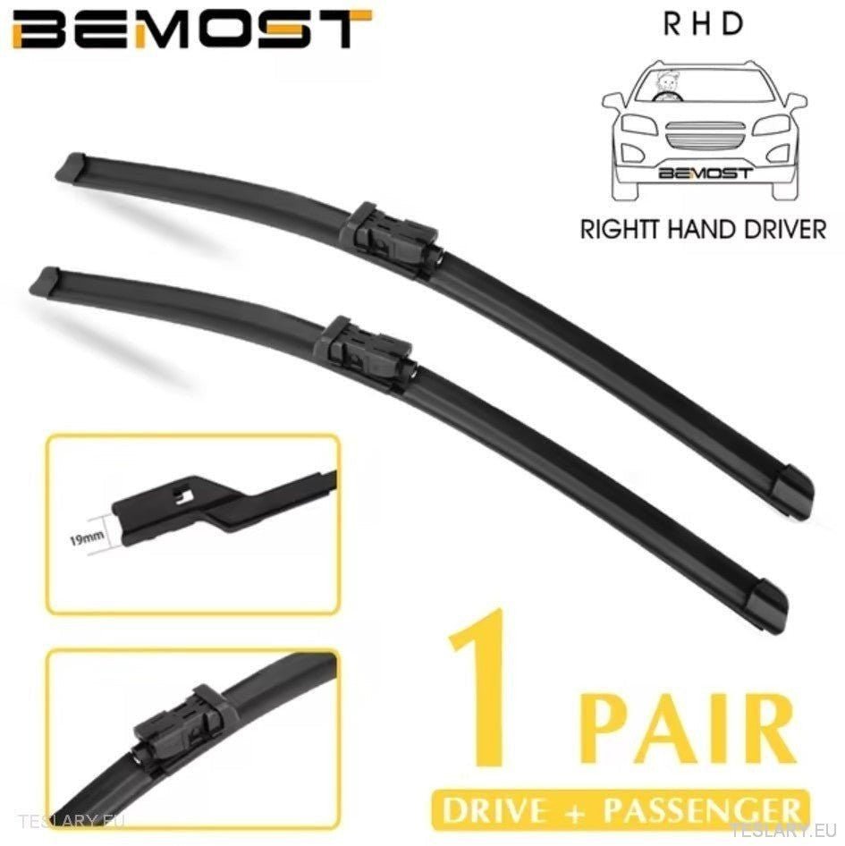 All Weather Windscreen Wiper Blades for Tesla Models 3 & Y - TESLARY Tesla Shop Accessories Europe Nederlands Ireland Deutschland Espana Alicante France Italia